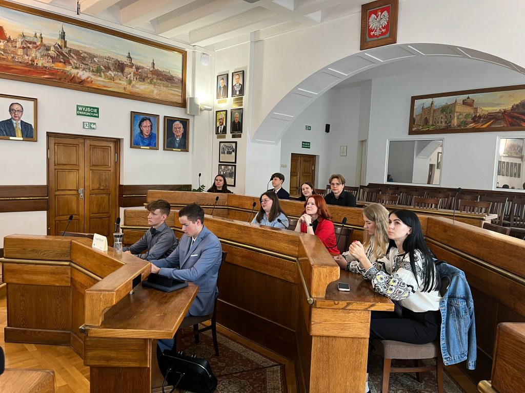 l'Assemblée générale de l'Association des villes lauréates du Prix de l’Europe à l'Hôtel de Ville de Lublin