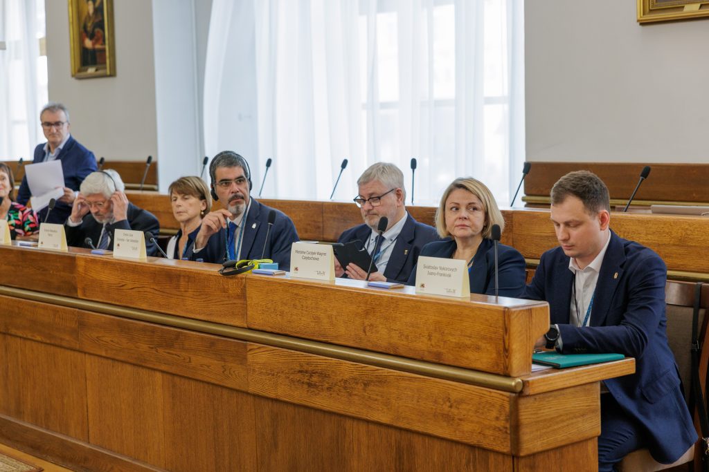 L'Assemblée générale de l'Association des villes lauréates du Prix de l’Europe à l'Hôtel de Ville de Lublin